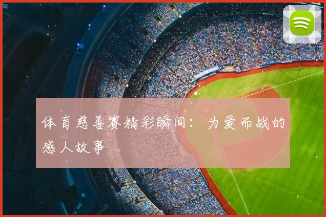体育慈善赛精彩瞬间：为爱而战的感人故事